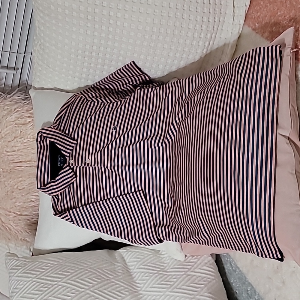 Gently worn Crown and Ivy youth polo shirt, sz. M